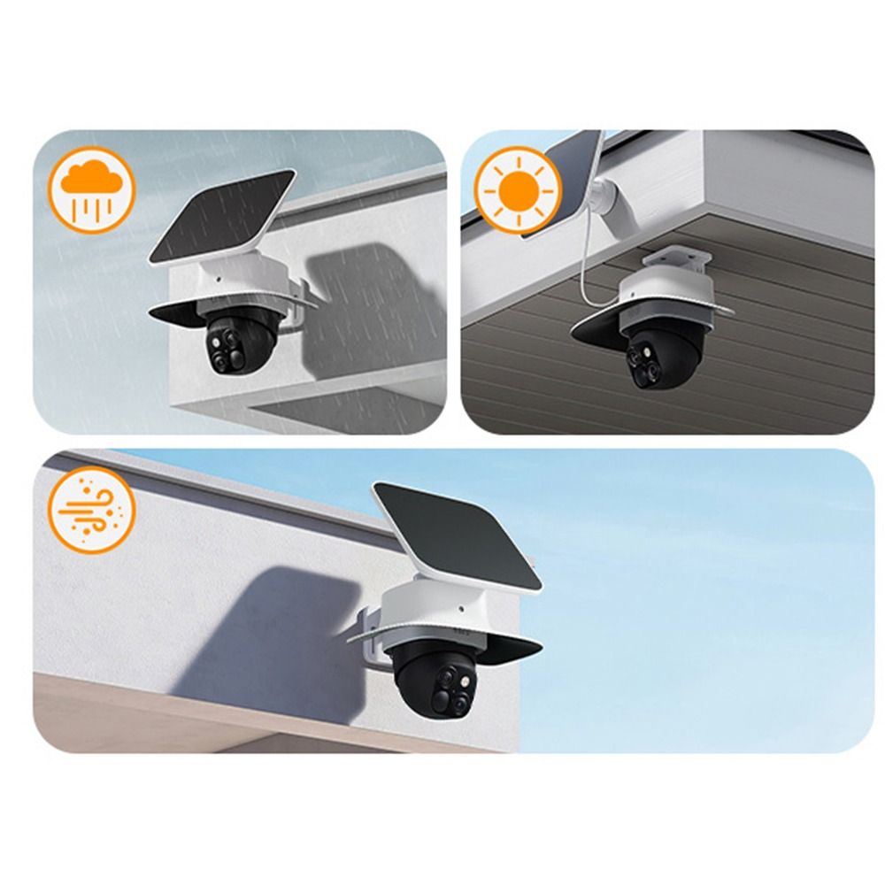 Eufy Camera S340 - Yağmura ve Güneşe Dayanıklı, Su Geçirmez